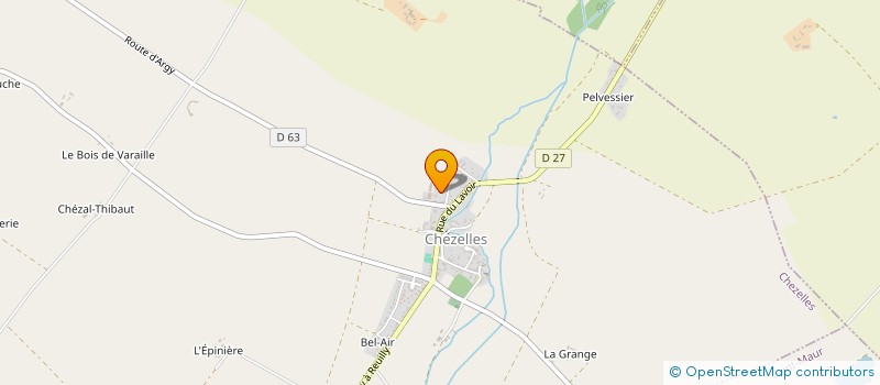 localisation de l'entreprise MONSIEUR YVES LE PELLEY DU MANOIR à BUZANCAIS