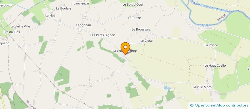 localisation de l'entreprise MONSIEUR YVES LE PRIOL à PLEUGRIFFET