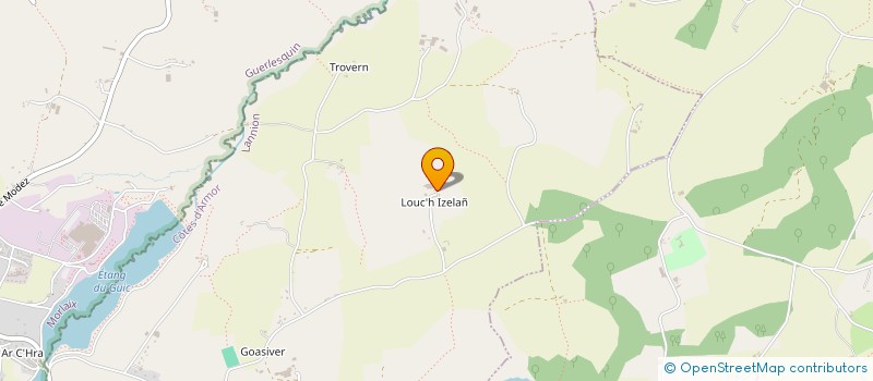 localisation de l'entreprise MONSIEUR YVES LE ROLLAND  PLOUGRAS