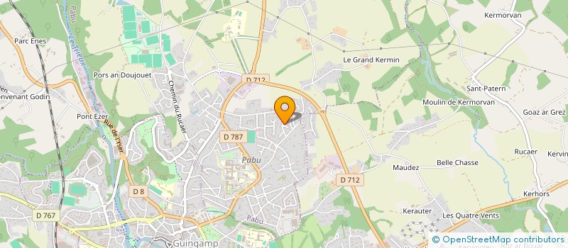 localisation de l'entreprise MONSIEUR YVES LE SECH  POMMERIT-LE-VICOMTE