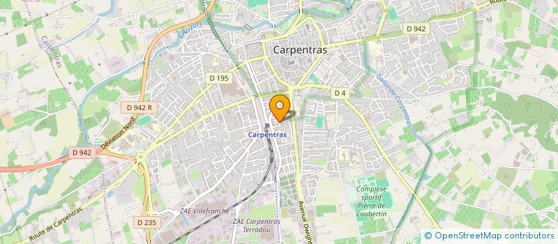 localisation de l'entreprise MONSIEUR YVES LEBERRE à CARPENTRAS