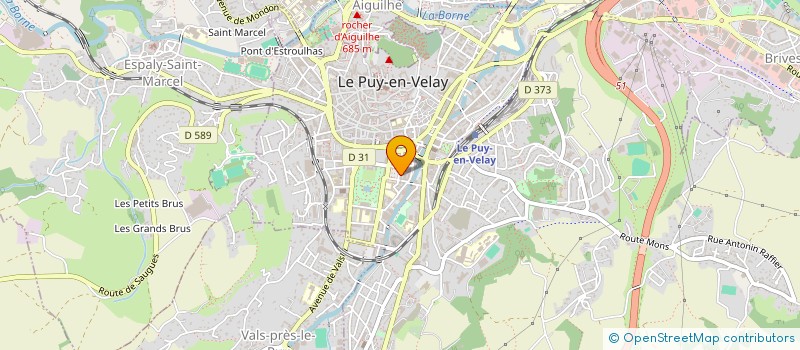 localisation de l'entreprise MONSIEUR YVES LEBLET à LE PUY-EN-VELAY