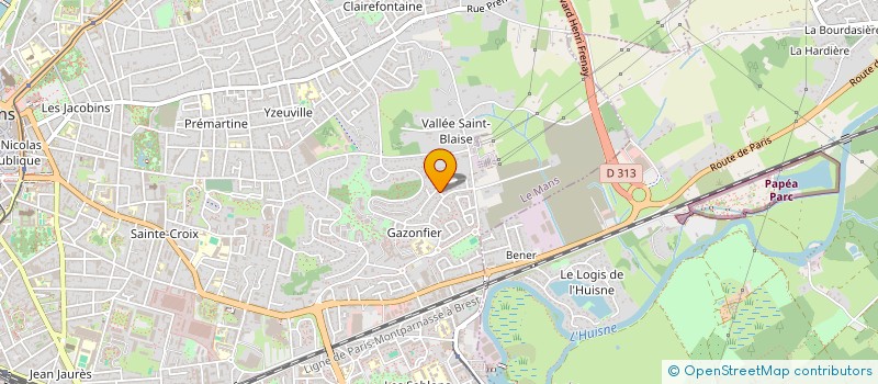 localisation de l'entreprise MONSIEUR YVES LEBOUCHER  LE MANS