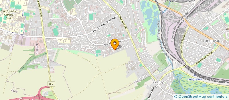 localisation de l'entreprise MONSIEUR YVES LECHOPIER  AMIENS