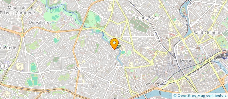 localisation de l'entreprise MONSIEUR YVES LECLERE à NANTES