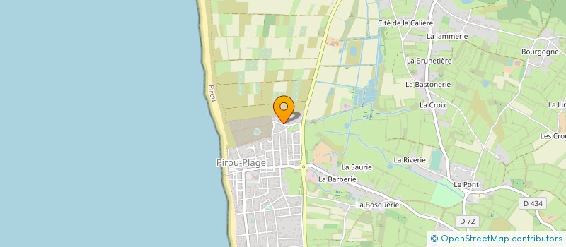 localisation de l'entreprise MONSIEUR YVES LECOUILLARD  PIROU