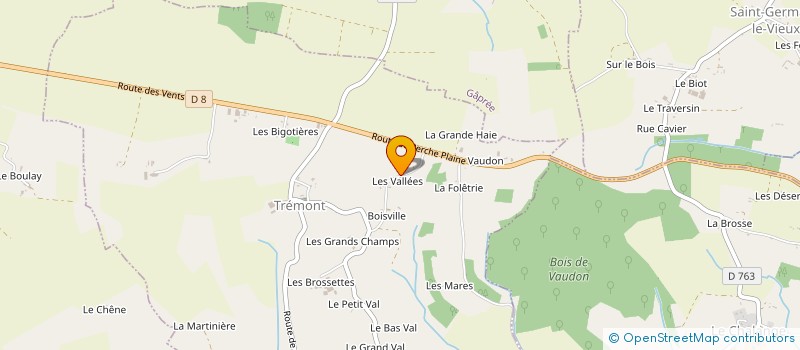localisation de l'entreprise MONSIEUR YVES LEDEMAY à TREMONT