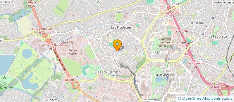 localisation de l'entreprise MONSIEUR YVES LEDRU à TOULOUSE