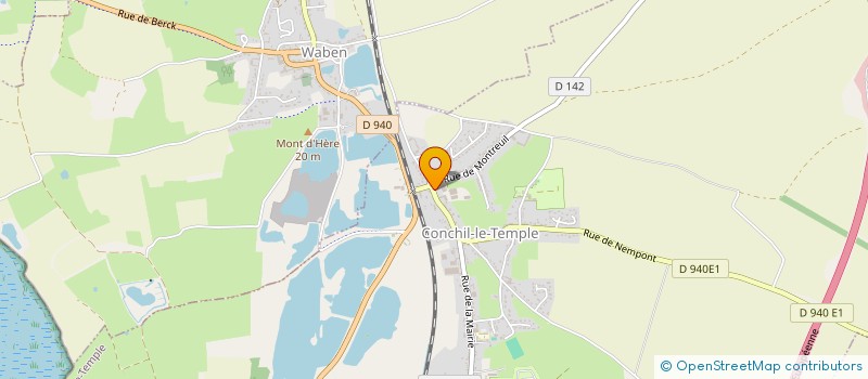 localisation de l'entreprise MONSIEUR YVES LEFORT  CONCHIL-LE-TEMPLE