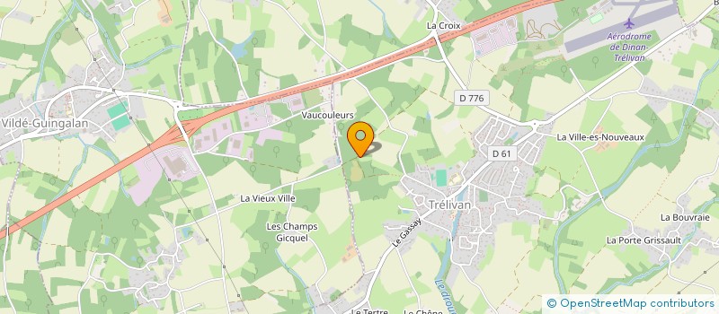 localisation de l'entreprise MONSIEUR YVES LEGARDA  TRELIVAN