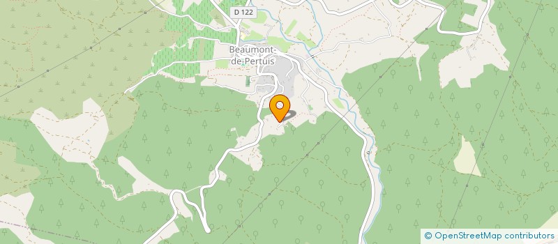 localisation de l'entreprise MONSIEUR YVES LEGRAND  BEAUMONT-DE-PERTUIS