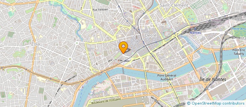 localisation de l'entreprise MONSIEUR YVES LEGRAND à NANTES