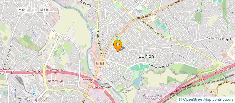 localisation de l'entreprise MONSIEUR YVES LELEVIER à L'UNION