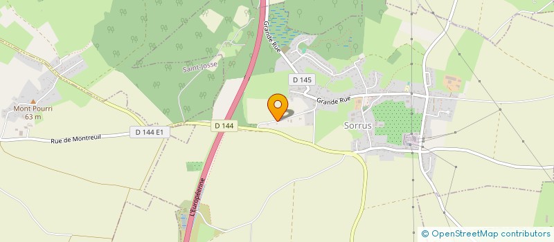 localisation de l'entreprise MONSIEUR YVES LEMETTRE  SORRUS