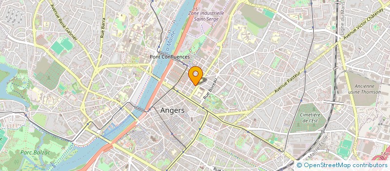 localisation de l'entreprise MONSIEUR YVES LENAIN à ANGERS