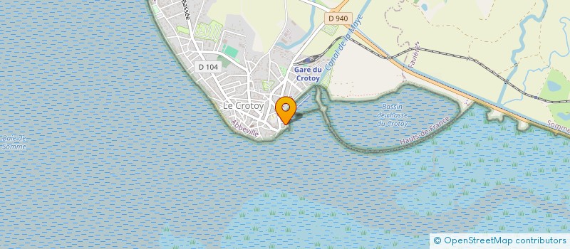 localisation de l'entreprise MONSIEUR YVES LENNE à LE CROTOY