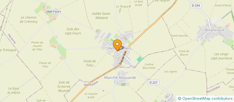 localisation de l'entreprise MONSIEUR YVES LENOIR  ROIGLISE