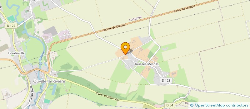 localisation de l'entreprise MONSIEUR YVES LEPICARD  OUVILLE-LA-RIVIERE