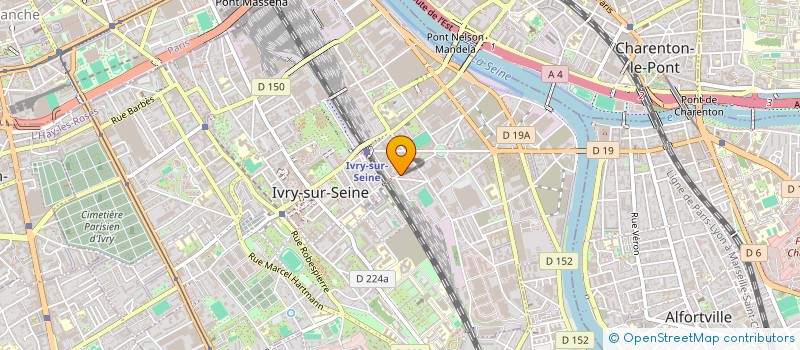localisation de l'entreprise MONSIEUR YVES LEPINAY à IVRY-SUR-SEINE