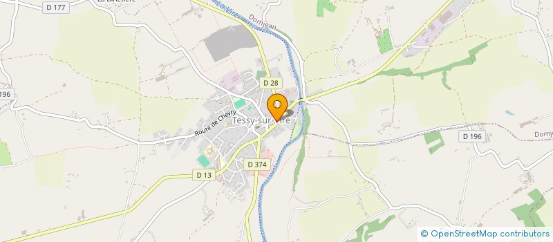 localisation de l'entreprise MONSIEUR YVES LEREBOURG à TESSY-BOCAGE