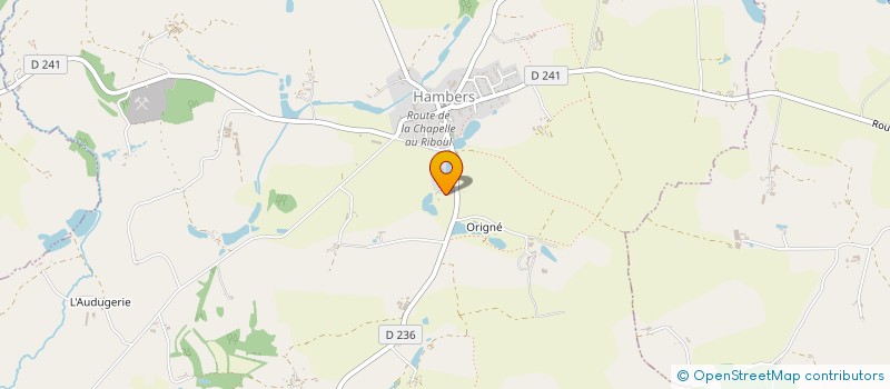 localisation de l'entreprise MONSIEUR YVES LEROY  VIMARTIN-SUR-ORTHE