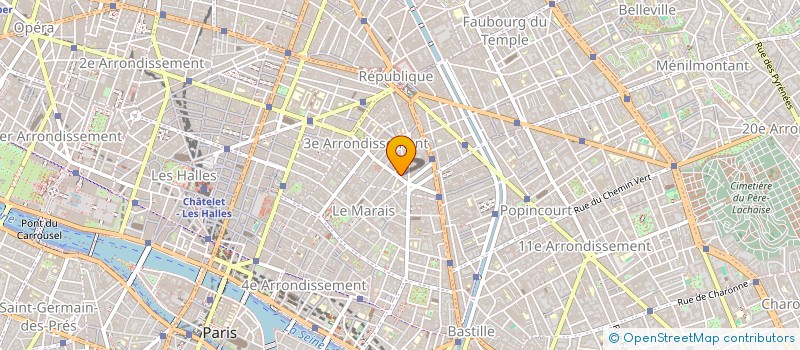 localisation de l'entreprise MONSIEUR YVES LEROY  PARIS