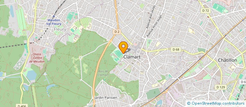 localisation de l'entreprise MONSIEUR YVES LICIDE à CLAMART