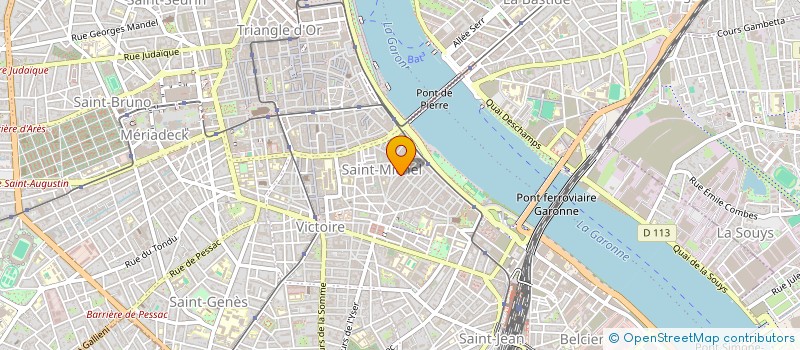 localisation de l'entreprise MONSIEUR YVES LINOSIER à BORDEAUX