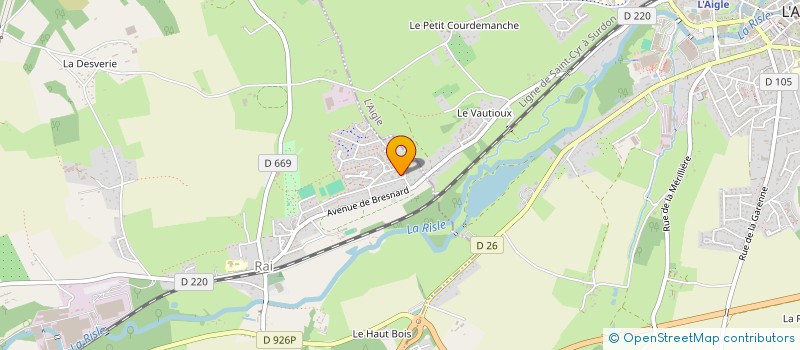 localisation de l'entreprise MONSIEUR YVES LOGRE à RAI