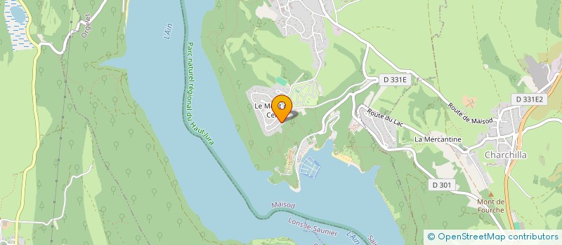 localisation de l'entreprise MONSIEUR YVES LONGUEVILLE  MAISOD