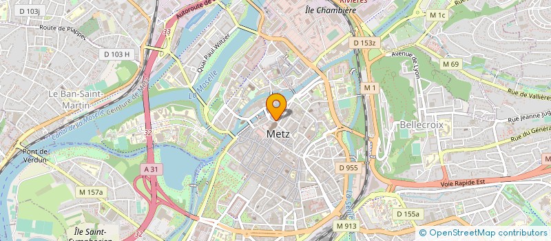 localisation de l'entreprise MONSIEUR YVES LORRY  METZ