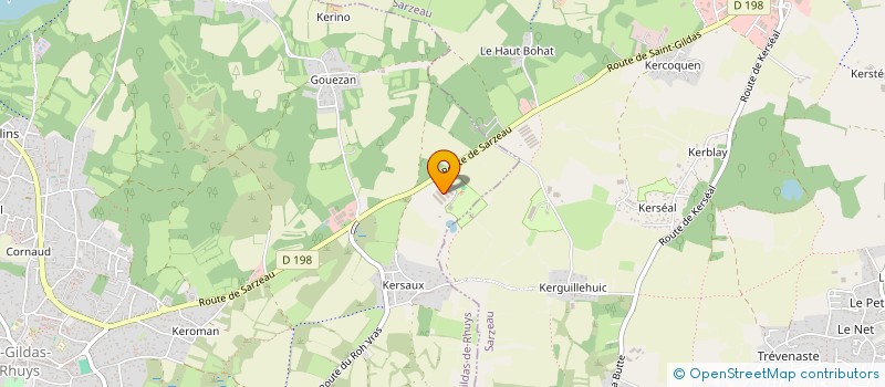 localisation de l'entreprise MONSIEUR YVES LOUER  SAINT-GILDAS-DE-RHUYS