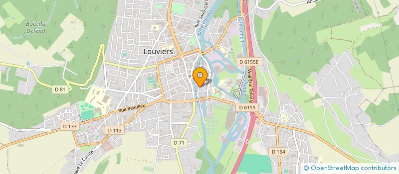 localisation de l'entreprise MONSIEUR YVES LOUIS JOSEPH à LOUVIERS