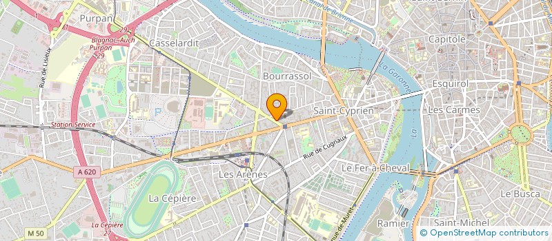 localisation de l'entreprise MONSIEUR YVES LUPO  TOULOUSE