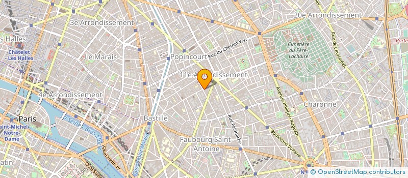 localisation de l'entreprise MONSIEUR YVES MAAREK  PARIS