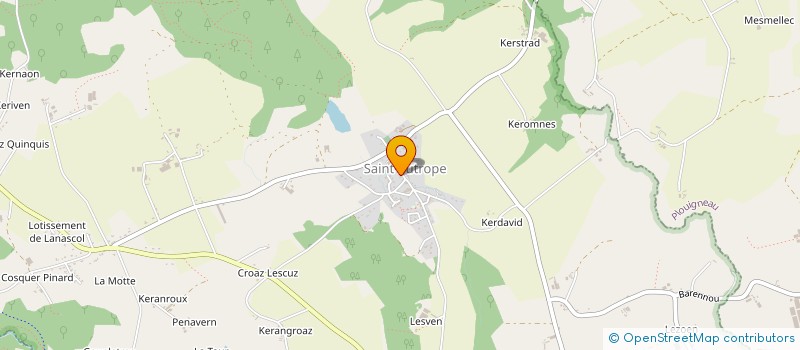 localisation de l'entreprise MONSIEUR YVES MADEC à PLOUGONVEN