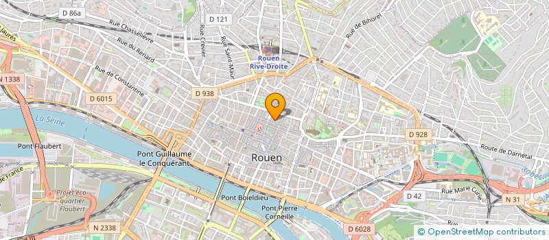 localisation de l'entreprise MONSIEUR YVES MAHIU  ROUEN