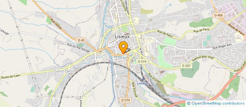 localisation de l'entreprise MONSIEUR YVES MALFILATRE à LISIEUX