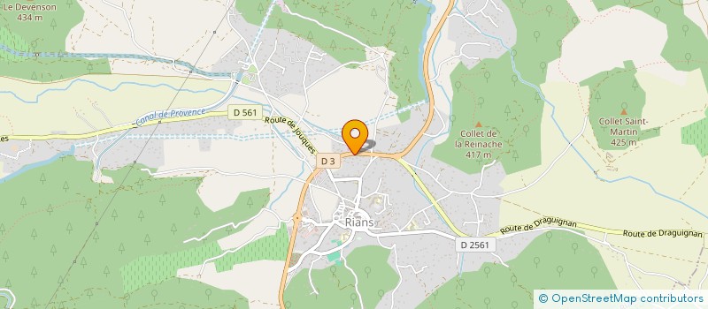 localisation de l'entreprise MONSIEUR YVES MANCER  RIANS