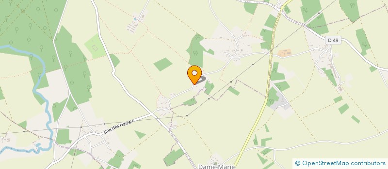 localisation de l'entreprise MONSIEUR YVES MARAIS  MESNILS-SUR-ITON