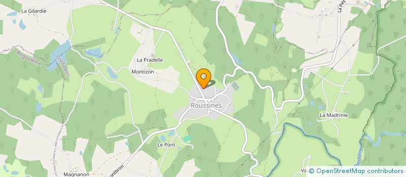 localisation de l'entreprise MONSIEUR YVES MARCEL GOMEZ à ROUSSINES