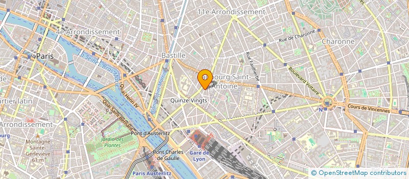 localisation de l'entreprise MONSIEUR YVES-MARCEL SARTRE  PARIS