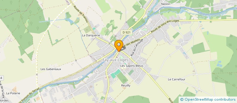 localisation de l'entreprise MONSIEUR YVES MARCHAND à FAY-AUX-LOGES
