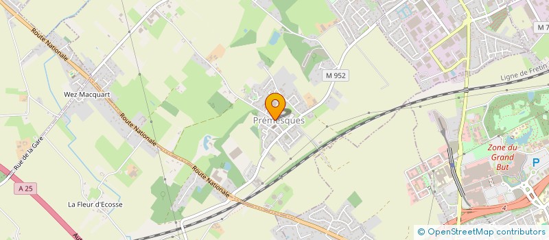 localisation de l'entreprise MONSIEUR YVES MARGUERITE à PREMESQUES