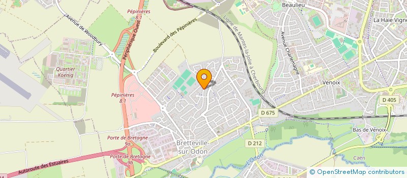 localisation de l'entreprise MONSIEUR YVES MARICHAL  BRETTEVILLE-SUR-ODON