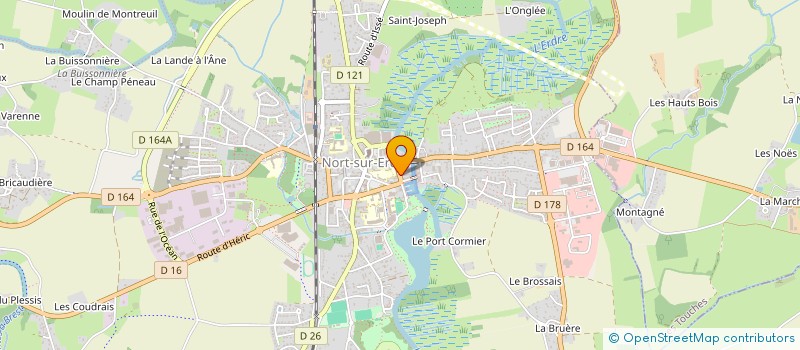 localisation de l'entreprise MONSIEUR YVES MARIE AUTRET à NORT-SUR-ERDRE