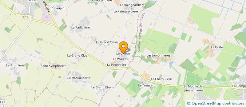 localisation de l'entreprise MONSIEUR YVES-MARIE BLANCHARD  SAINT-LUMINE-DE-COUTAIS