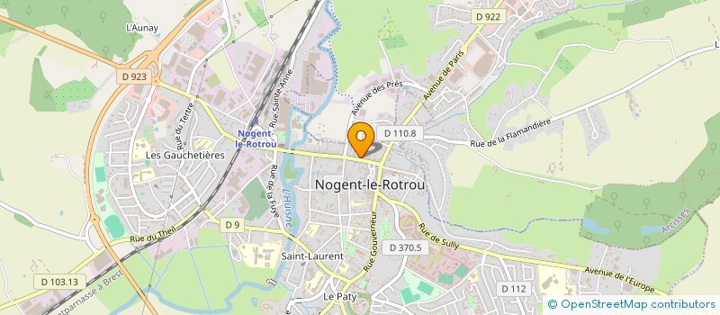 localisation de l'entreprise MONSIEUR YVES-MARIE CHAUMIER à NOGENT-LE-ROTROU