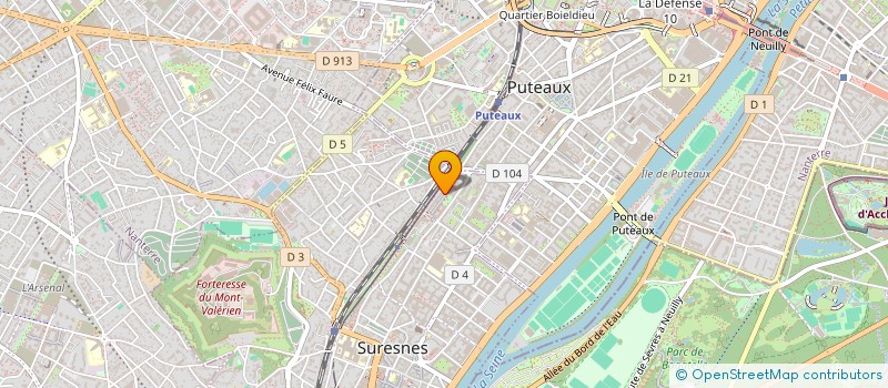 localisation de l'entreprise MONSIEUR YVES-MARIE CREMER à SURESNES