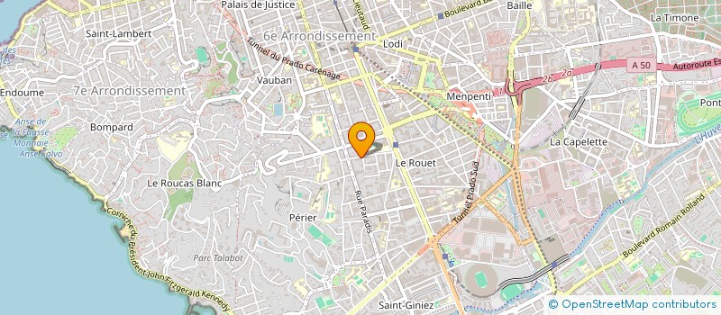 localisation de l'entreprise MONSIEUR YVES MARIE JACQUES MARCORELLES à MARSEILLE